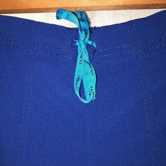 carharttâSPÂ Indigo Teal Details DrawstringâScrubâPants - Picture 6 of 14